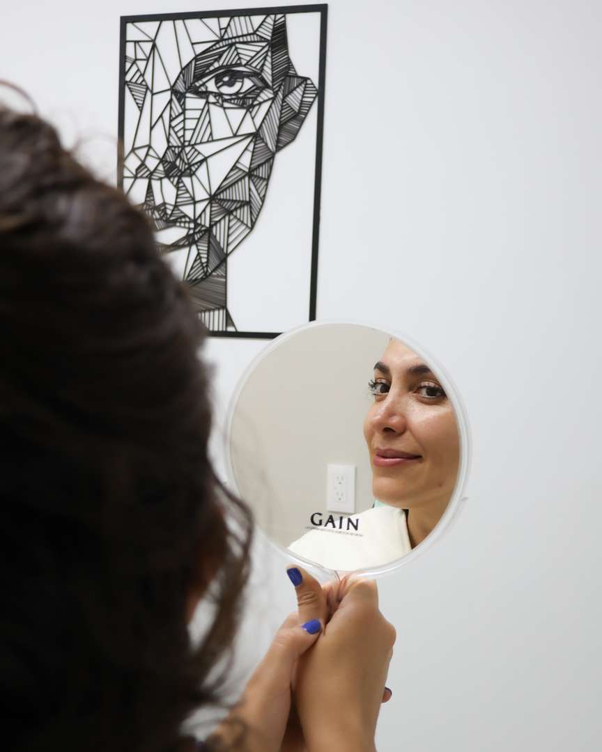 Procedimiento de medicina estética facial
